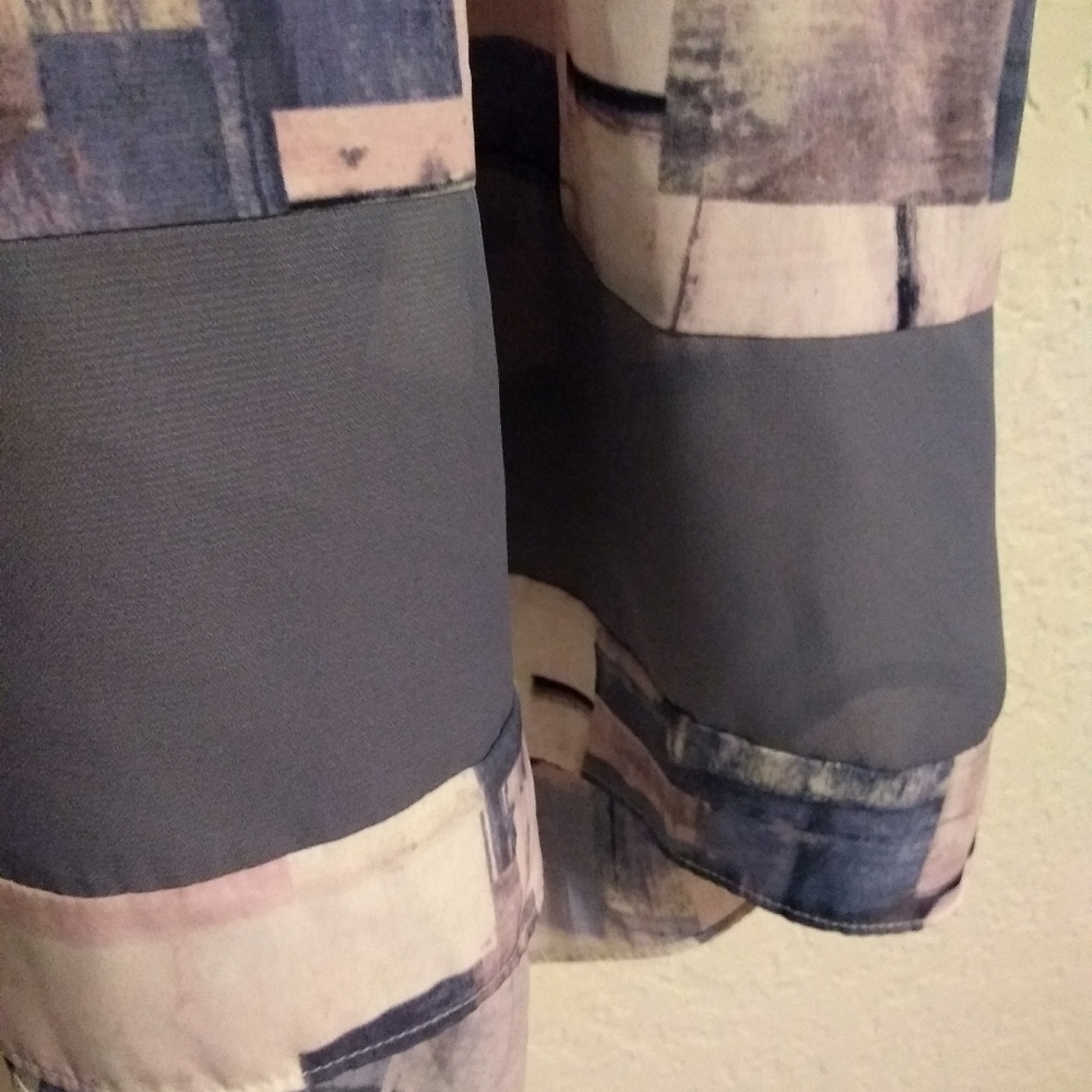 Geometric Pattern Spaghetti Strap Dress - image 3